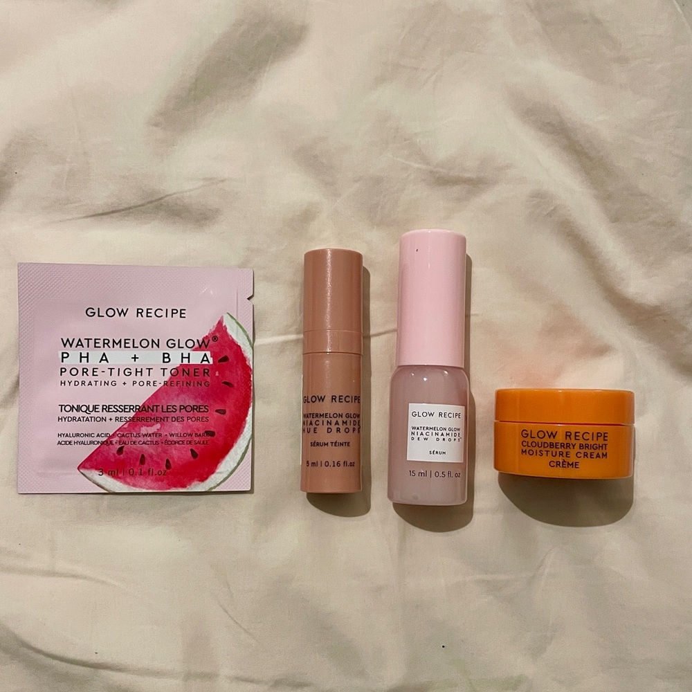 NWT - Glow Recipe Bundle